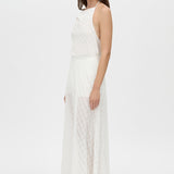 Camilla and Marc Louise Hankerchief Top in Soft White Check