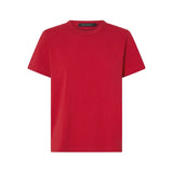 Camilla and Marc Rosa Monogram Neat Fit Tee in Poppy Red