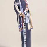 Ilio Nema Artemis Shirt Dress in Blue Sarong Voile