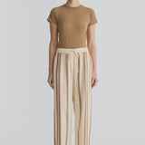 Jac and Jack Santo Pant in Ecru and Carabu