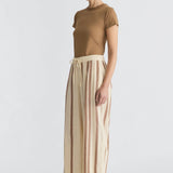 Jac and Jack Santo Pant in Ecru and Carabu
