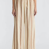 Jac and Jack Santo Pant in Ecru and Carabu