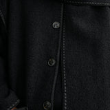 Toteme Embroidered Scarf Jacket in Black