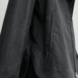 Toteme Zipped Country Jacket in Washed Black