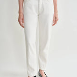Toteme Twisted Seam Denim Jean in Off White
