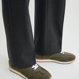 Toteme Sport Sneaker in Dark Olive