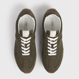 Toteme Sport Sneaker in Dark Olive