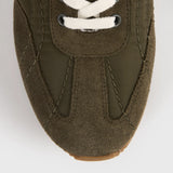Toteme Sport Sneaker in Dark Olive