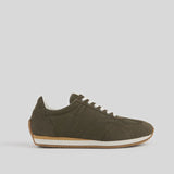 Toteme Sport Sneaker in Dark Olive