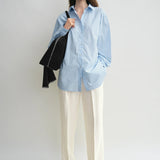 Toteme Classic Tumbled Shirt in Sky