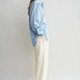 Toteme Classic Tumbled Shirt in Sky