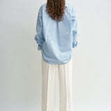Toteme Classic Tumbled Shirt in Sky
