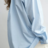 Toteme Classic Tumbled Shirt in Sky
