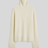Toteme Cashmere Turtleneck in Ecru