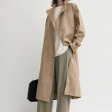 Toteme Signature Trench in Khaki