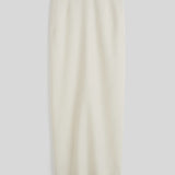 Toteme Light Wool Skirt in Ecru