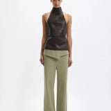One of Others Fabrino Jean in Moss - side view