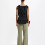 One of Others Noro Top in Black - styled look