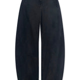 Esse Studios Meki Cocoon Jeans in Washed Black