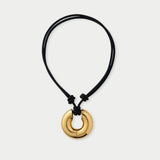 Eliou Jumbo Charlie Necklace in Gold Plated
