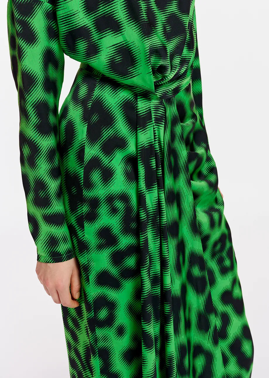 Essentiel Antwerp Elisha Dress - Green Kelly