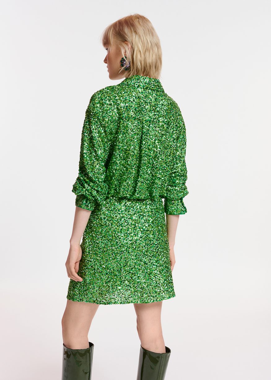 Essentiel Antwerp Entire Dress - Green Kelly