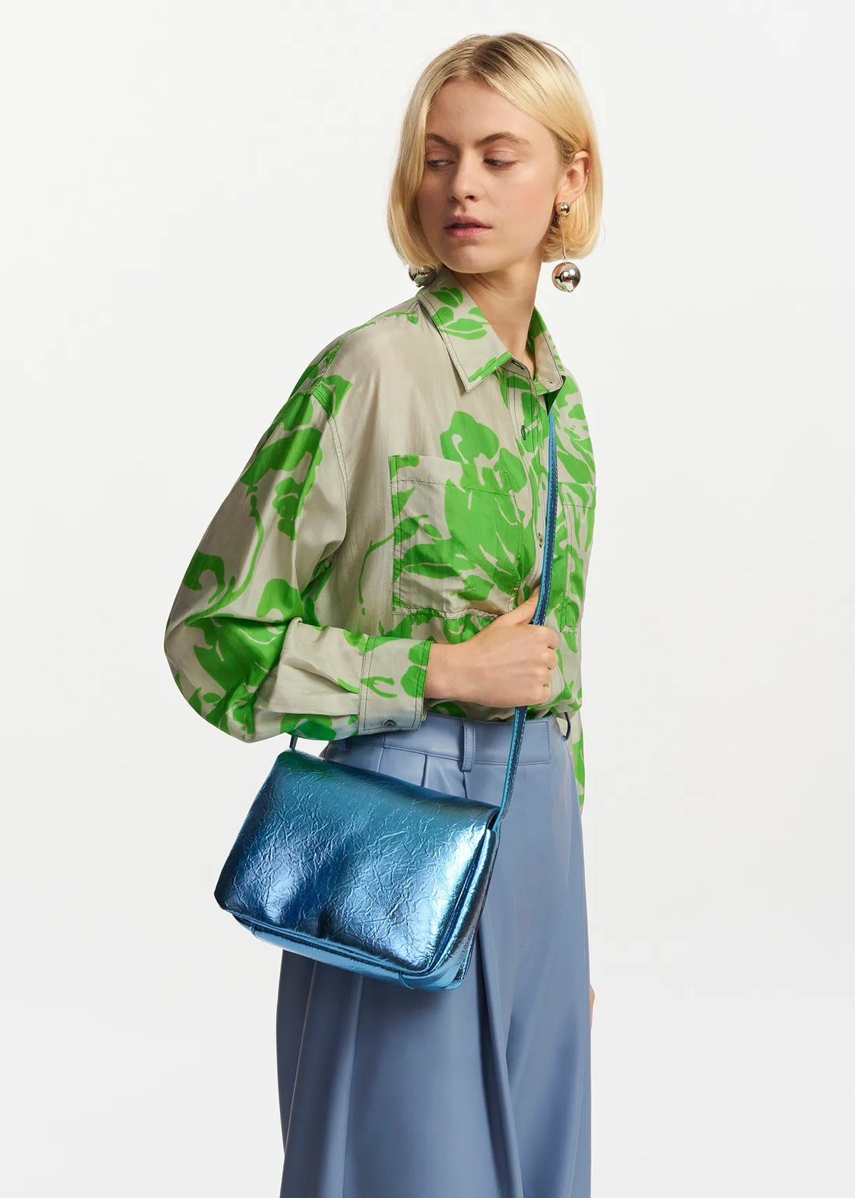 Essentiel Antwerp Fecamel Bag - Sky | Denim Iniquity