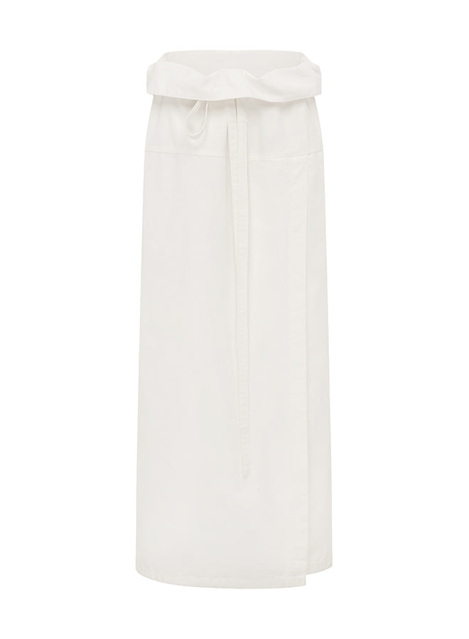 Matteau Fisherman Skirt in White