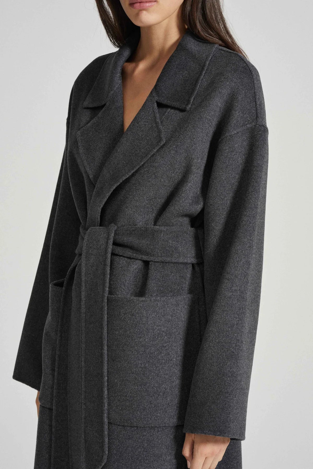 Camilla Coat | Grey Marle