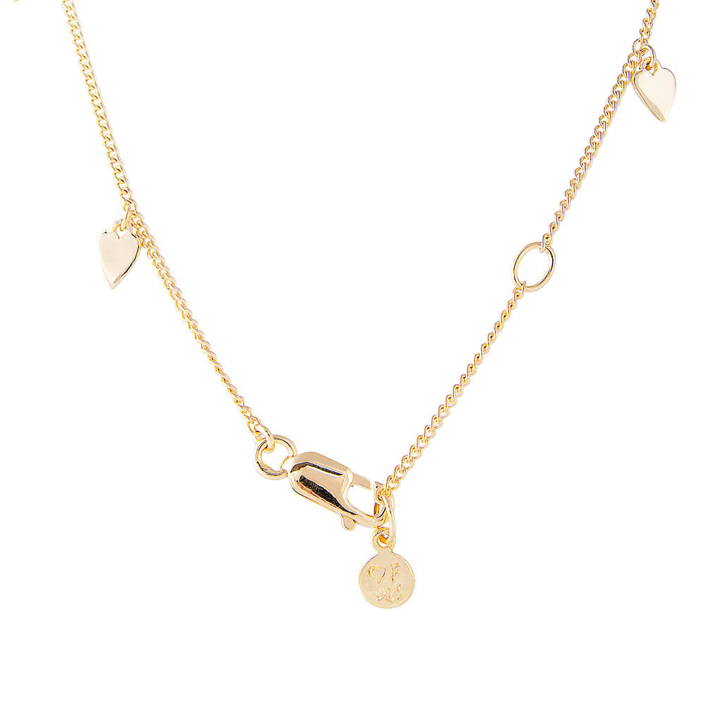 Fairley Gold Heart Necklace