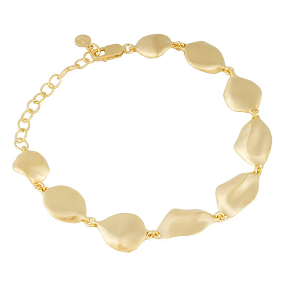 Fairley Golden Seashell Bracelet