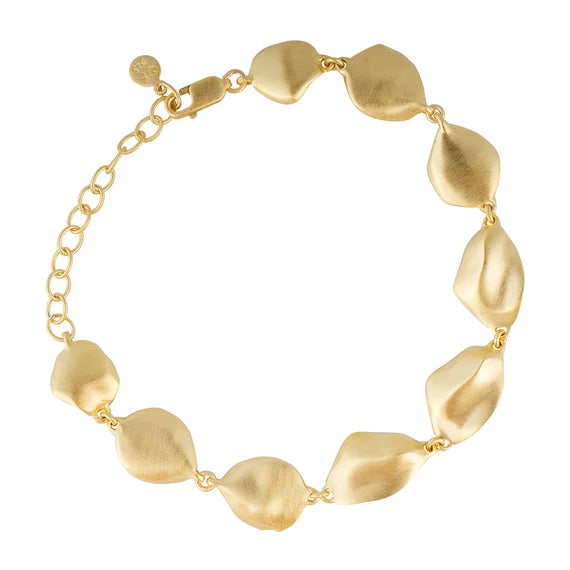 Fairley Golden Seashell Bracelet