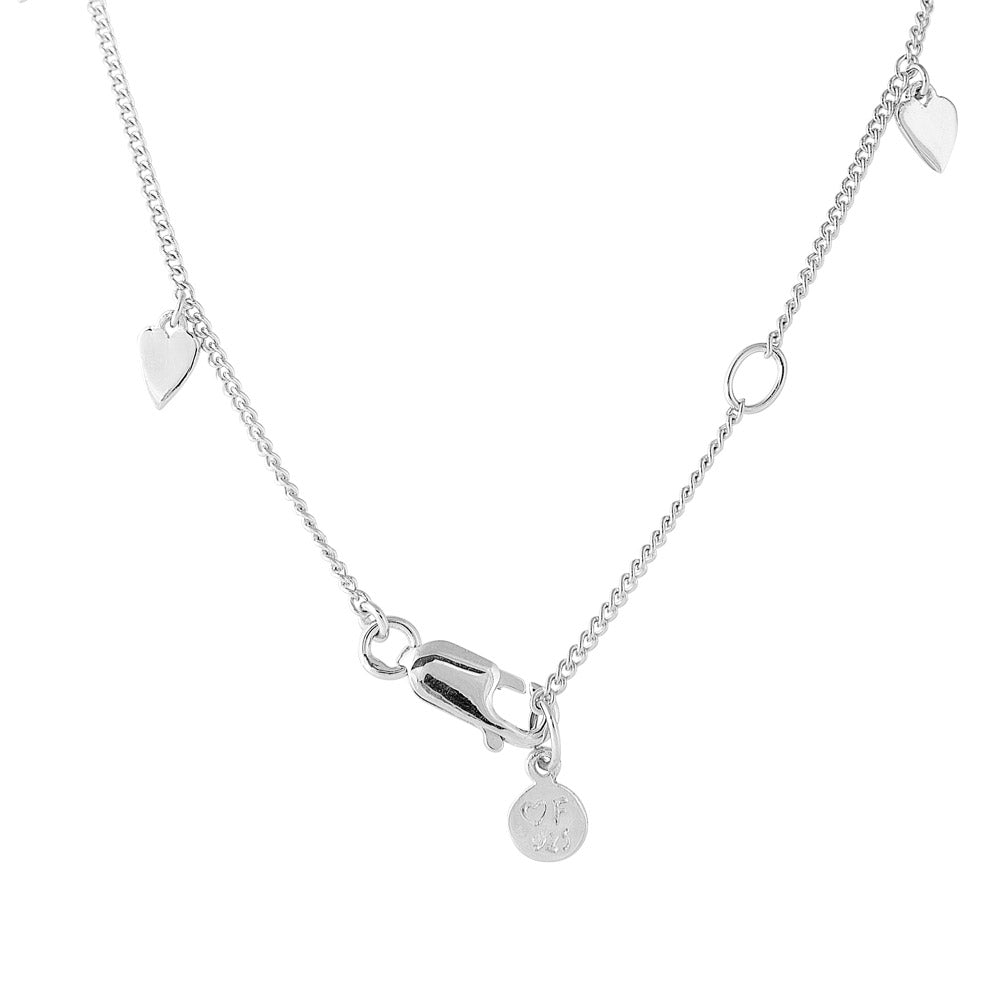 Fairley Silver Heart Necklace