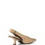 Alias Mae Frankie Slingback in Chai Crinkle Patent