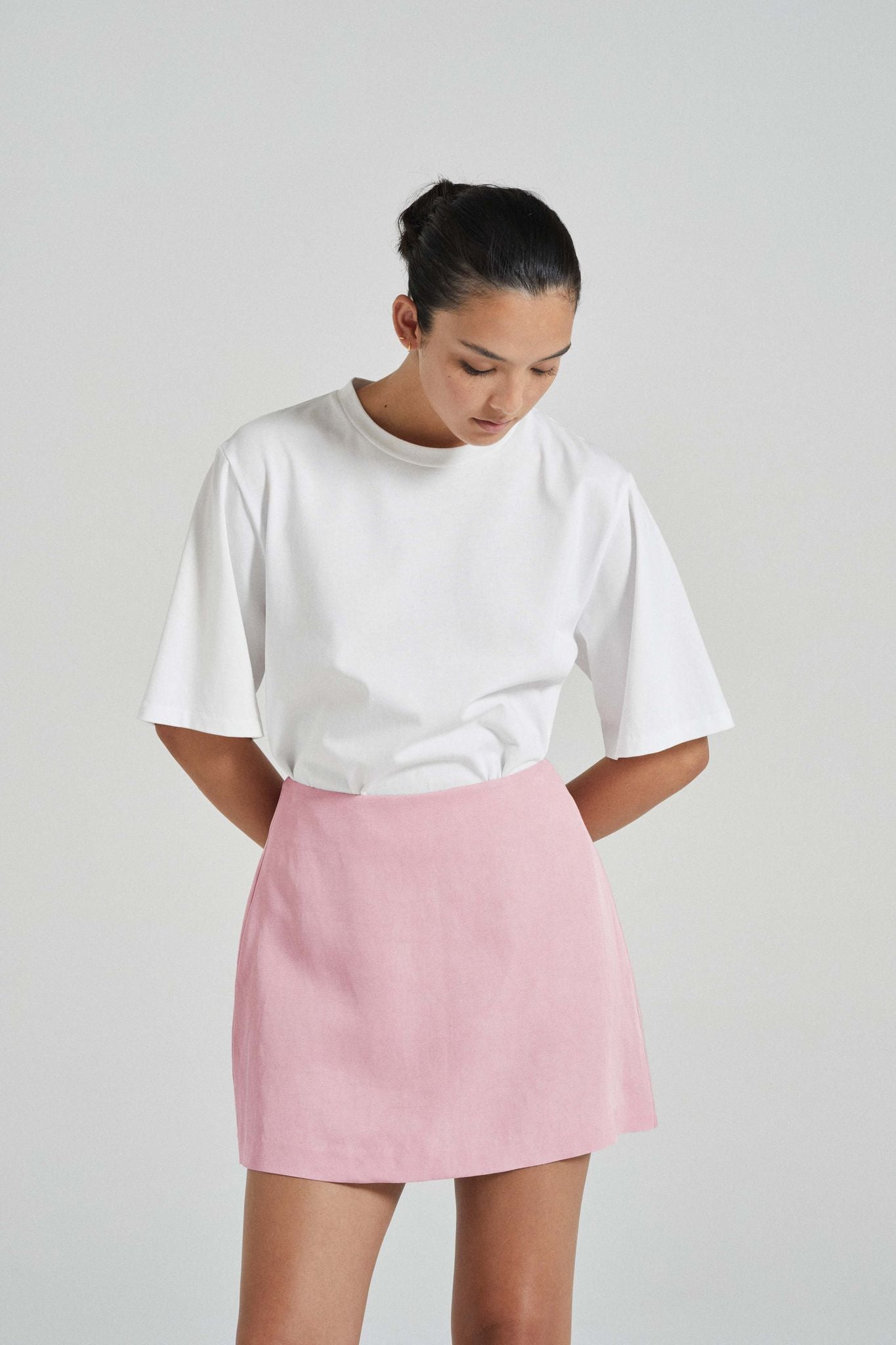Friends with Frank Lea Mini Skirt - Pink