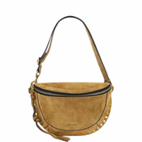 Isabel Marant Skano Fannypack in Taupe and Gold