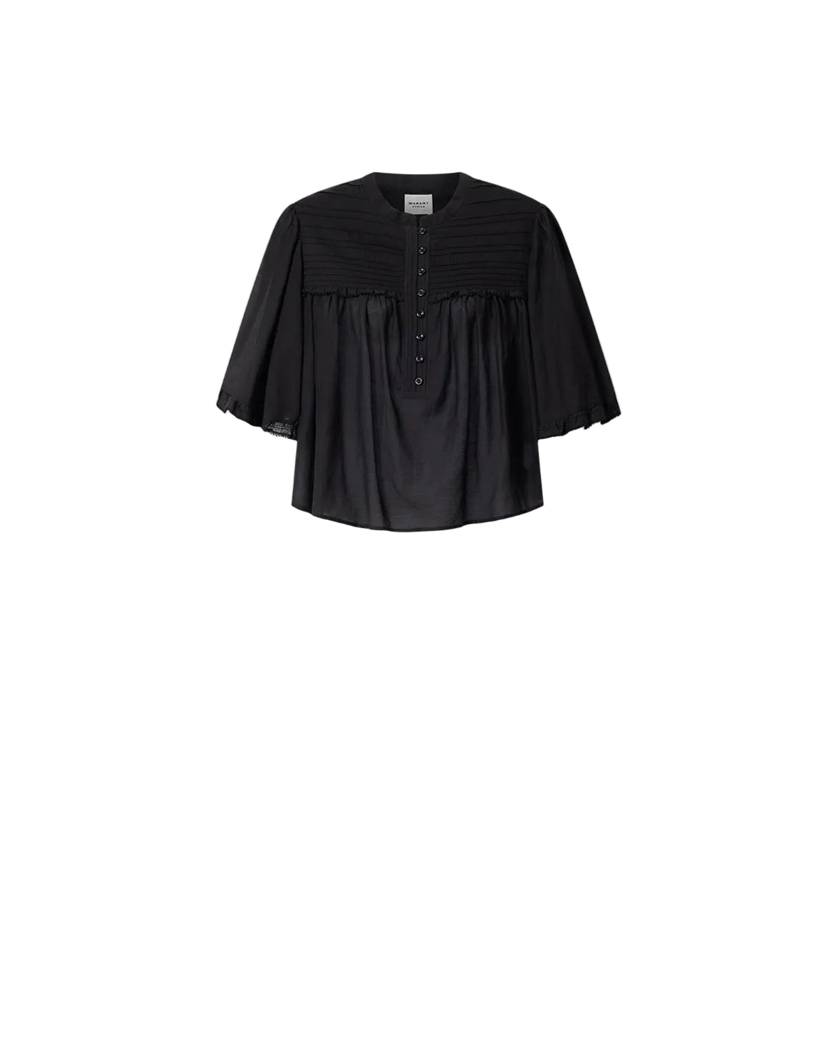 Isabel Marant Douna Top in Black
