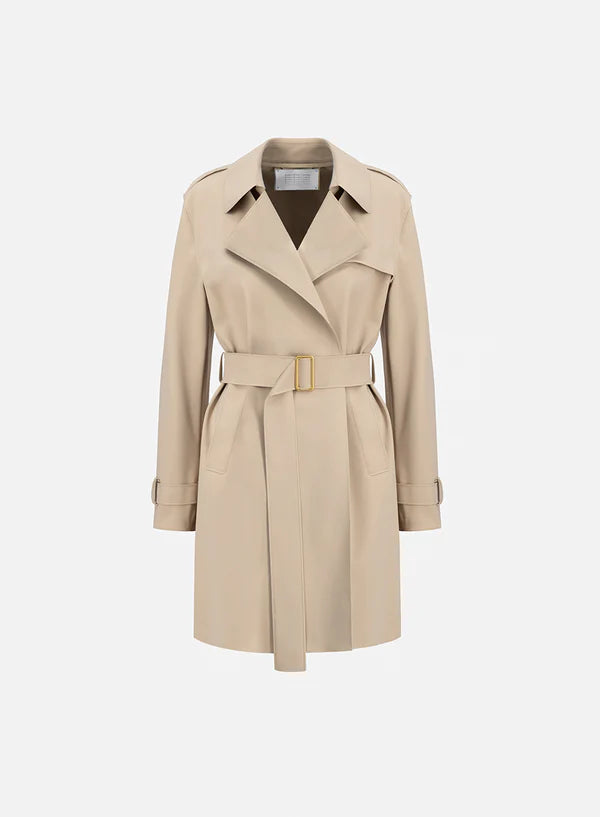 Harris Wharf Golden Buckle Trench - Sand