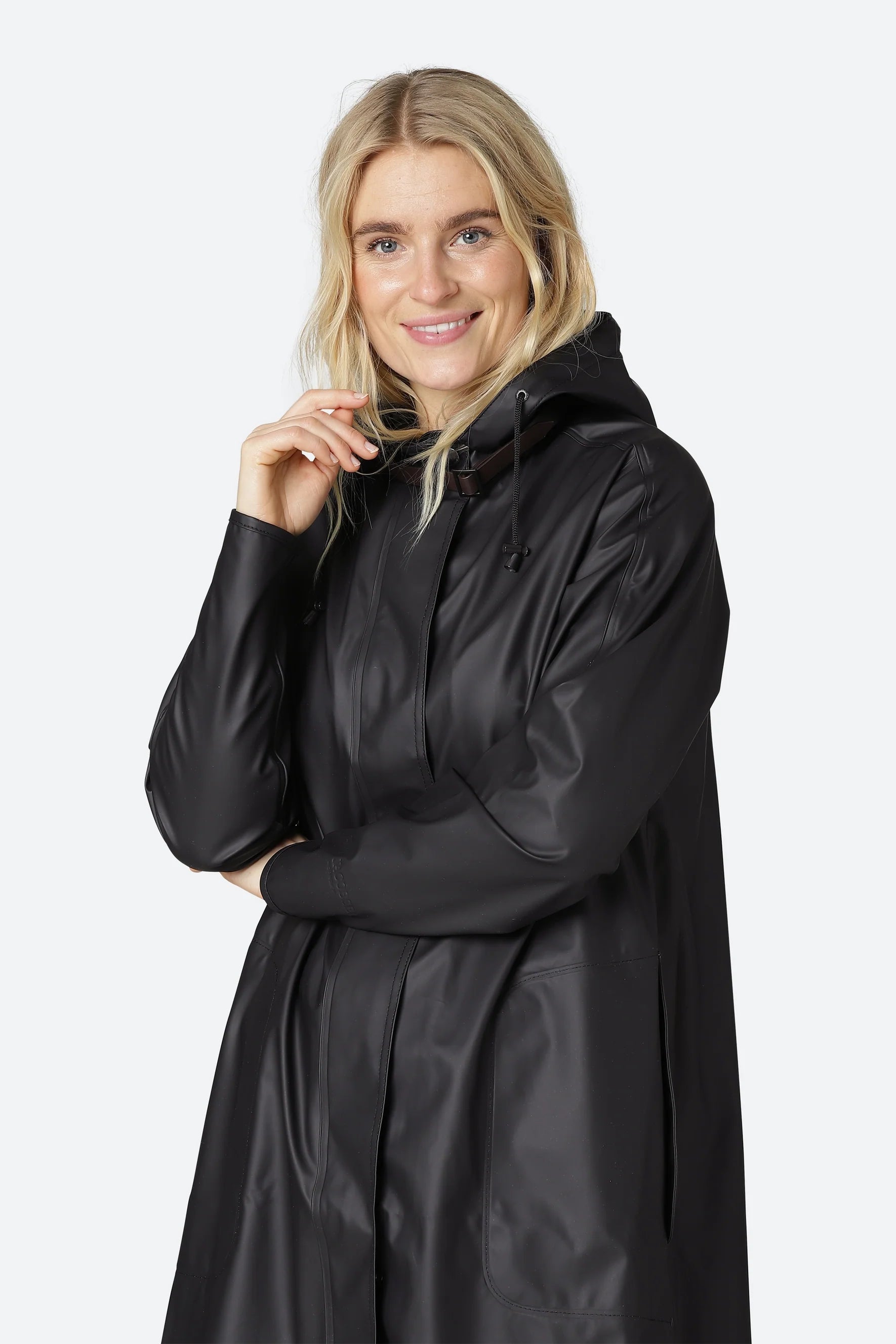 Ilse Jacobsen Raincoat - Black