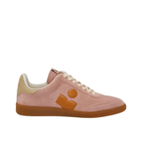 Isabel Marant Bryce Sneaker in Faded Pink and Honey