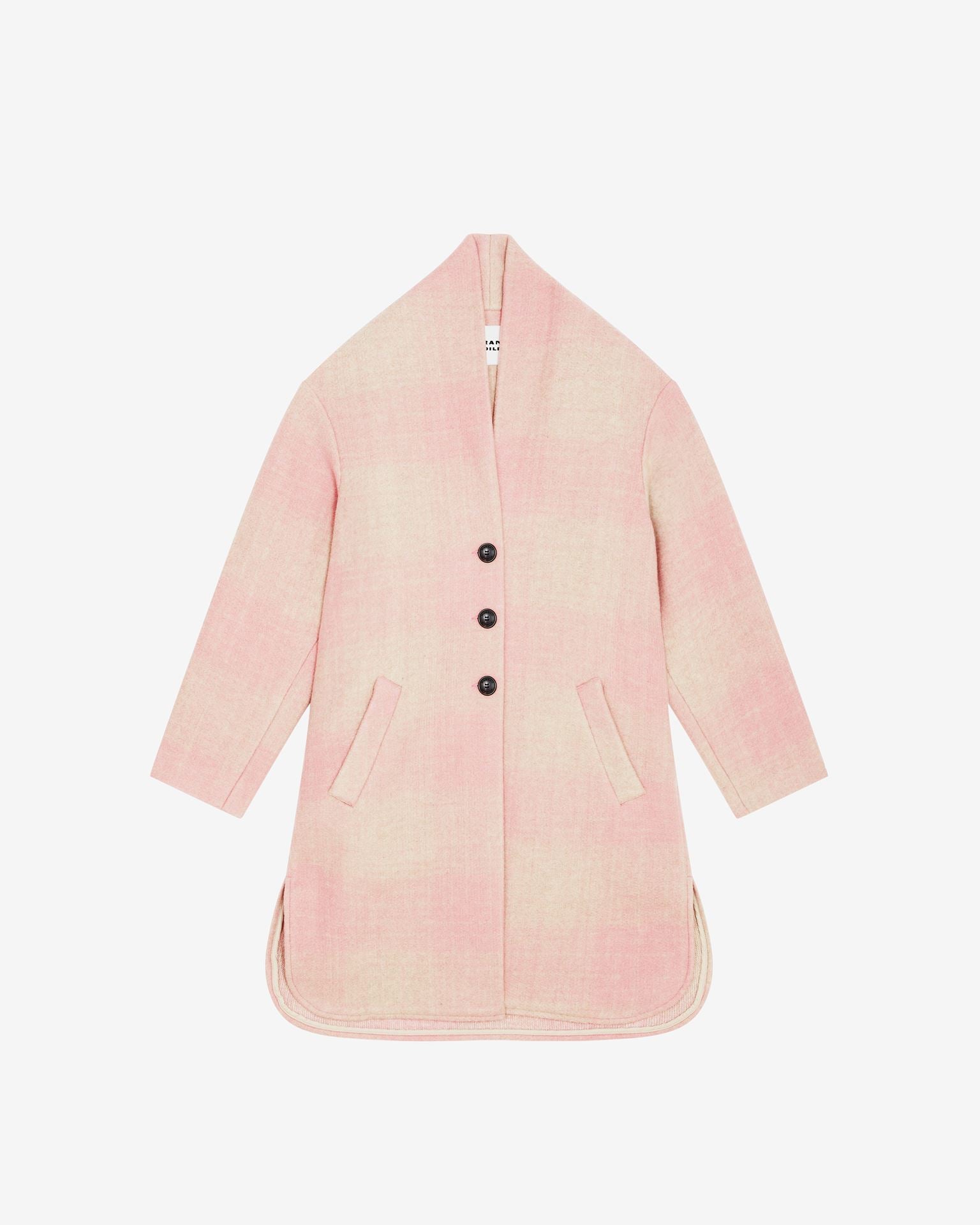 Isabel Marant Gabrie Coat - Light Pink