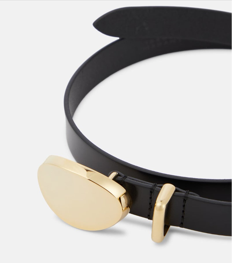 Silvana Belt | Black and Gold