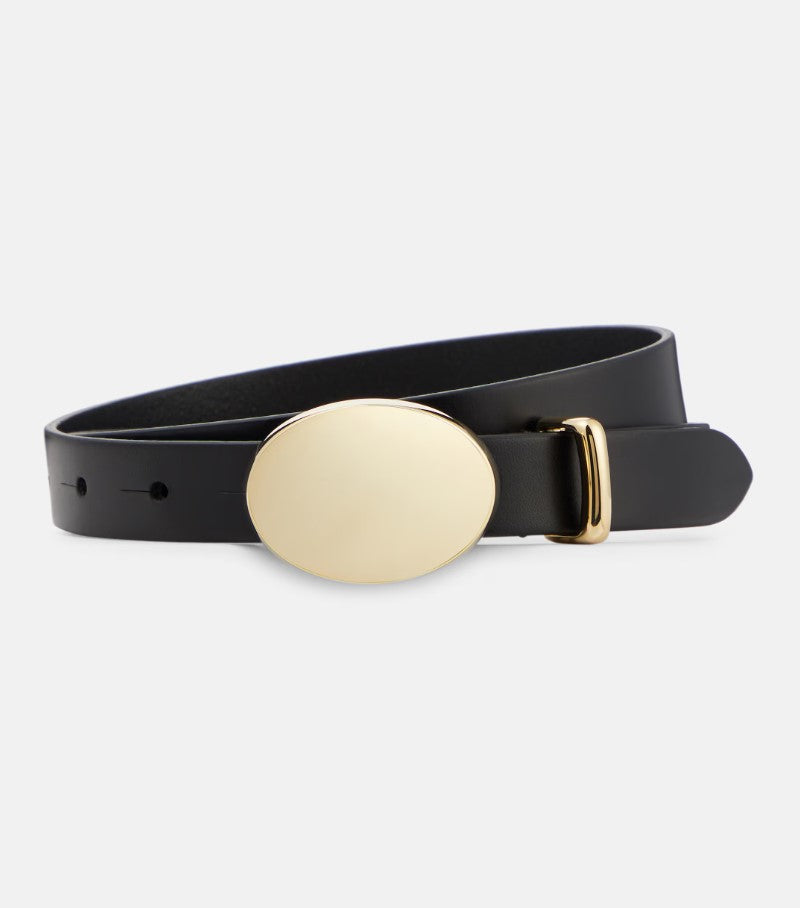 Silvana Belt | Black and Gold