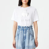 Zewel Tee | White and Silver