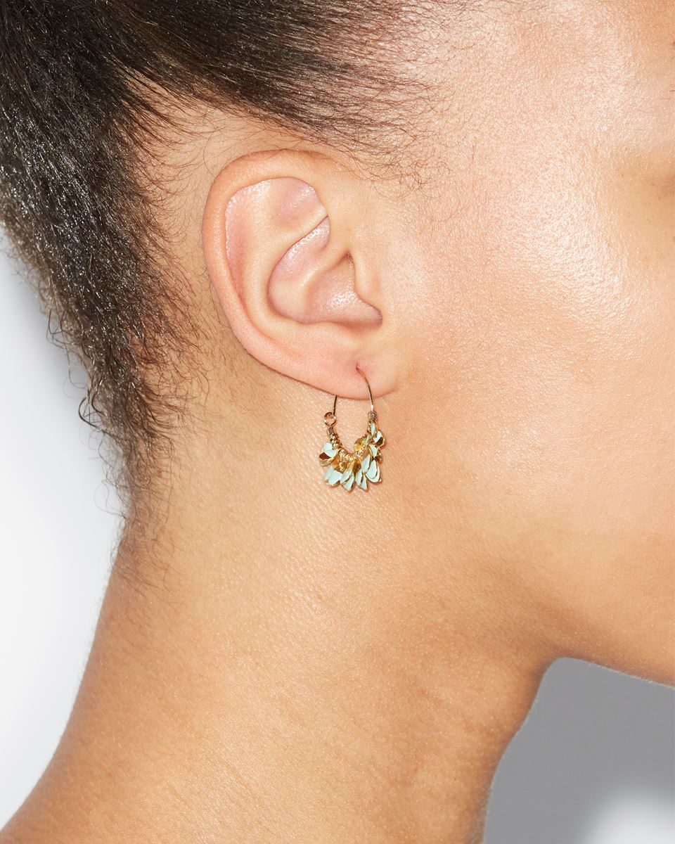 Isabel Marant Casablanca Earrings - Aqua