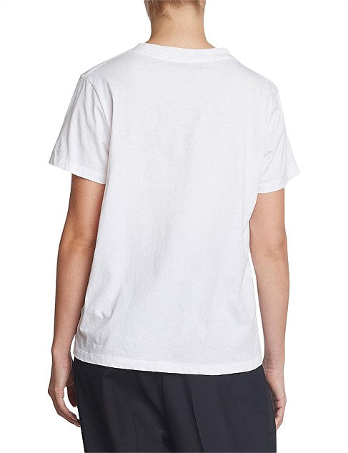 Verte Tee in White