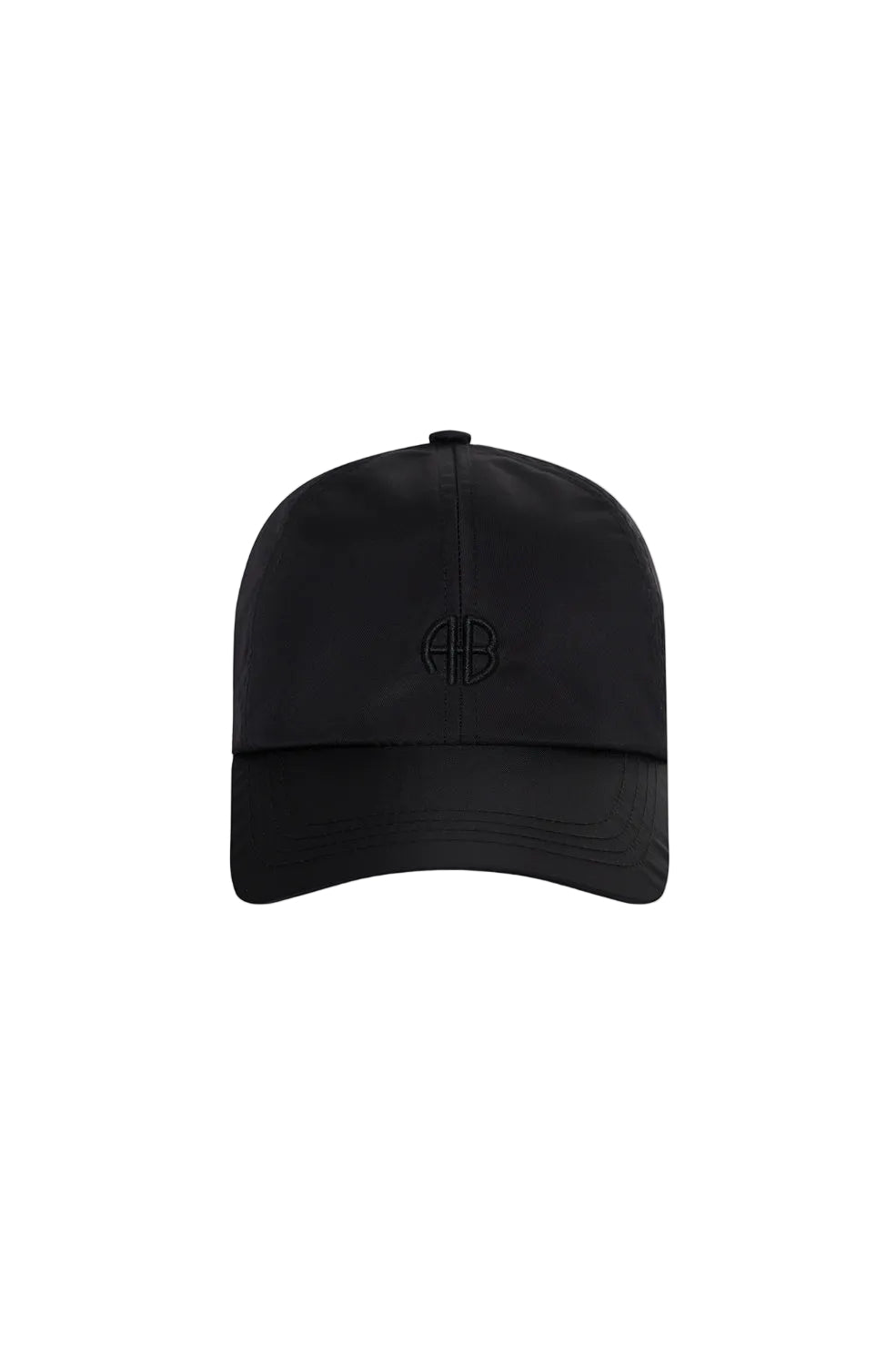 Anine Bing Jeremy Baseball Cap AB Nylon in Black
