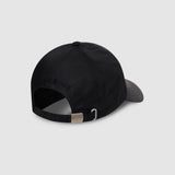 Anine Bing Jeremy Baseball Cap AB Nylon in Black - styled look
