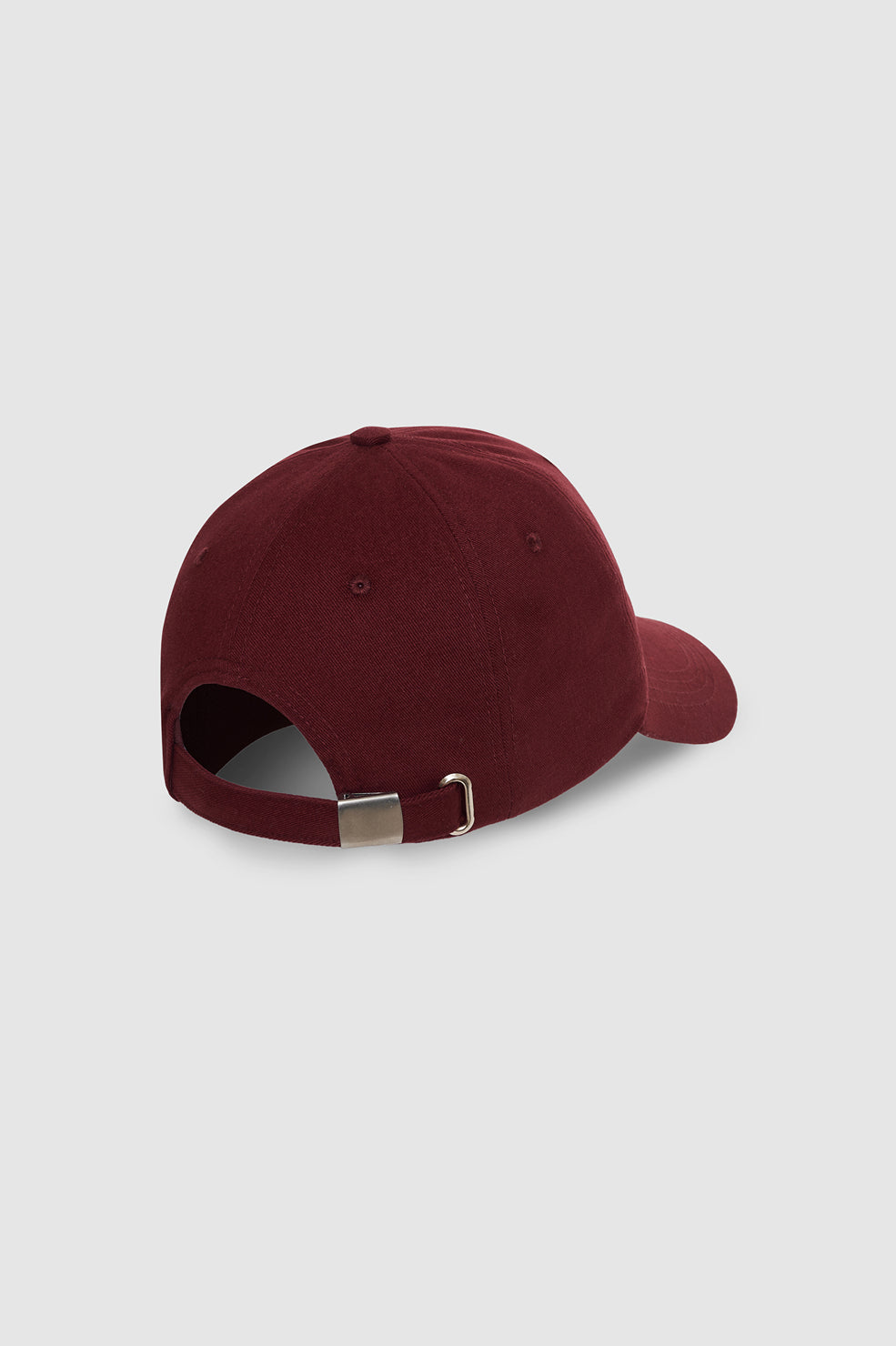 Anine Bing Jeremy Baseball Collegiate Cap in Fig - styled look
