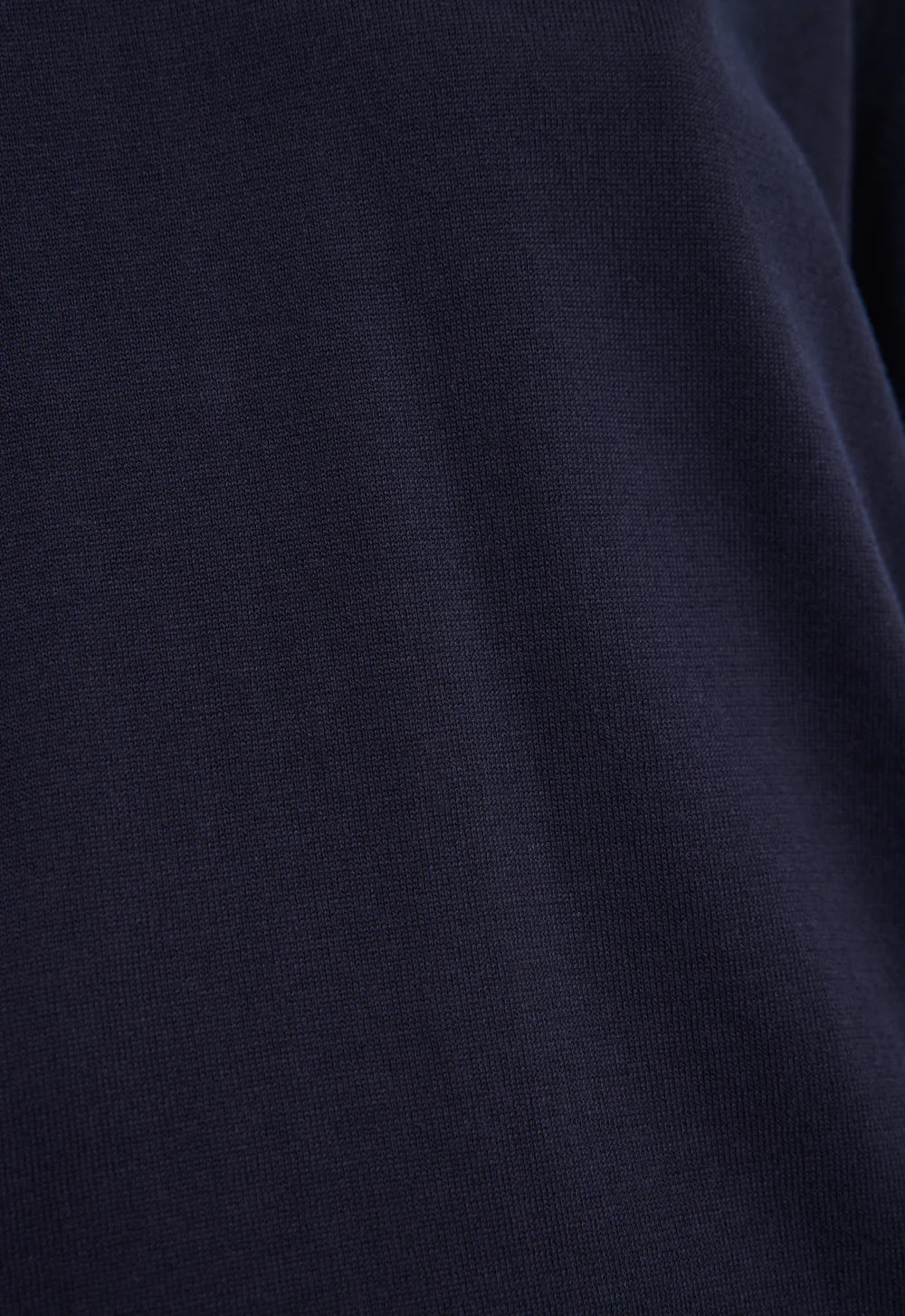 Jac + Jack Finn Italian Cotton Sweater - Darkest Navy